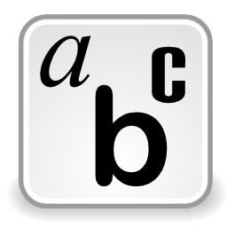 Preferences desktop font icon 256x256