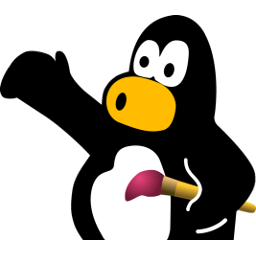 Tux paint icon 256x256