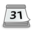 Office calendar icon 32x32