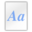 Preferences desktop font icon 32x32