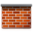 Preferences system network firewall icon 48x48