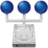 Preferences system network sharing icon 48x48