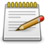 Accessories text editor icon 64x64