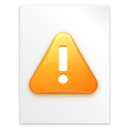 File alert icon 128x128