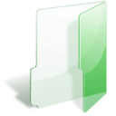 Folder green icon