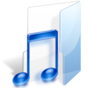 Folder music icon