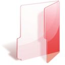Folder red icon