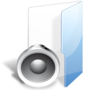 Folder sound icon