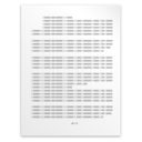 Text generic icon