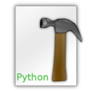 Text python icon