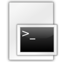 Text script icon