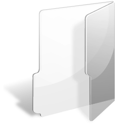 Folder grey icon 256x256