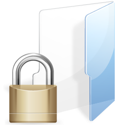 Folder locked icon 256x256
