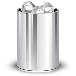 User trash full icon 256x256
