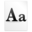 Font generic icon 32x32