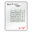Office spreadsheet icon 32x32