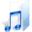 Folder music icon 48x48