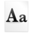 Font generic icon 48x48