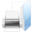 Folder print icon 64x64