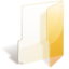 Folder yellow icon 64x64