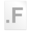 Text fortran icon 64x64