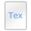 Text tex icon 64x64