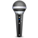 Audio input microphone icon