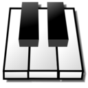 Audio keyboard icon