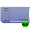 Media flash memory stick mount icon