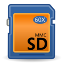 Media flash sd mmc icon