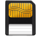 Media flash smartmedia icon