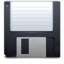 Media floppy icon