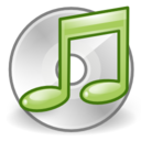 Media optical audio icon