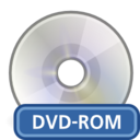 Media optical dvd rom icon