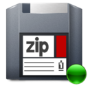 Media zip mount icon
