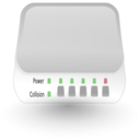 Network hub icon