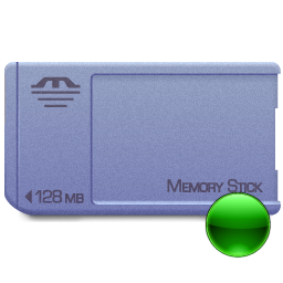Media flash memory stick mount icon 256x256