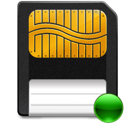 Media flash smartmedia mount icon 256x256