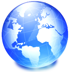 Free Network Globe Icon - png, ico and icns formats for ...
 Internet Earth Png