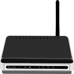 Network router wireless icon 256x256