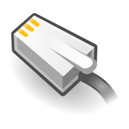 Network wired icon 256x256