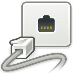 Network wired icon 256x256