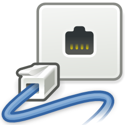 Network wired icon 256x256