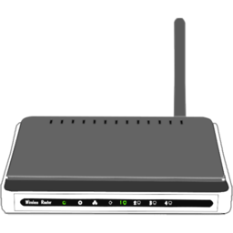 Network wireless router icon 256x256