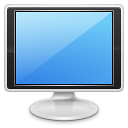 Video display icon 256x256