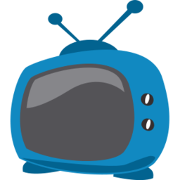 Video televison blue icon 256x256