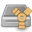 Drive harddisk ieee icon 32x32