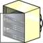 Computer server rack mount icon 64x64
