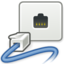 Network wired icon 64x64