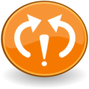 Emblem contradict icon